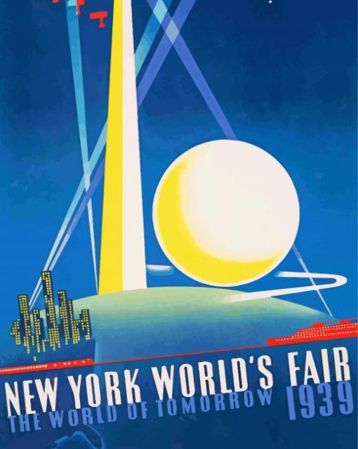 Worlds Fair Poster Diamond Paintings