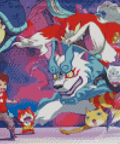 Yo Kai Watch Diamond Paintings