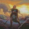 Aesthetic Eowyn Art Diamond Paintings