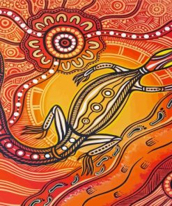 Aesthetic Goanna Diamond Paintings