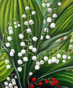 Aesthetic Lily Of The Valley Diamond Paintings