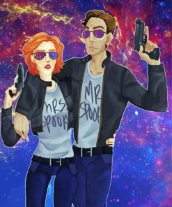 Aesthetic The X Files Art Diamond Paintings