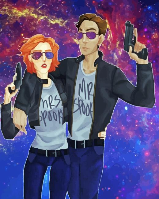 Aesthetic The X Files Art Diamond Paintings