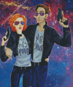 Aesthetic The X Files Art Diamond Paintings