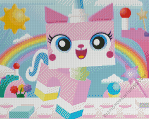 Aesthetic Unikitty Diamond Paintings