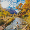 Aesthetic Zion National Park Diamond Paintings