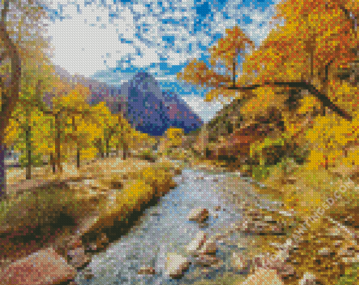 Aesthetic Zion National Park Diamond Paintings