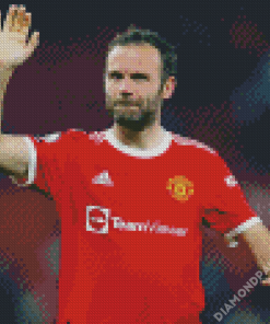 Aesthetic Footballer Juan Mata Diamond Paintings