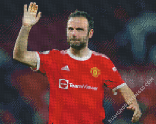 Aesthetic Footballer Juan Mata Diamond Paintings