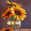 Aesthetic Sunflowers Vase Diamond Paintings