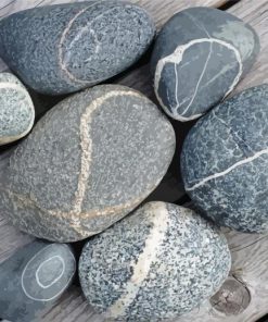 Beach Stones Diamond Paintings