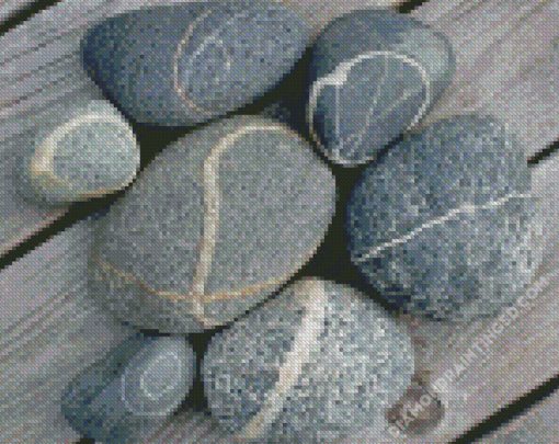 Beach Stones Diamond Paintings