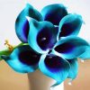 Beautiful Blue And Purple Flower Diamond Paintings