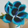 Beautiful Blue And Purple Flower Diamond Paintings