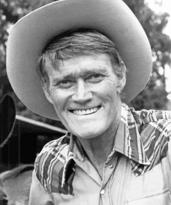 Black And White Chuck Connors Diamond Paintings