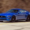 Blue 2018 GT Mustang Diamond Paintings