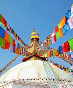 Boudha Stupa Diamond Paintings