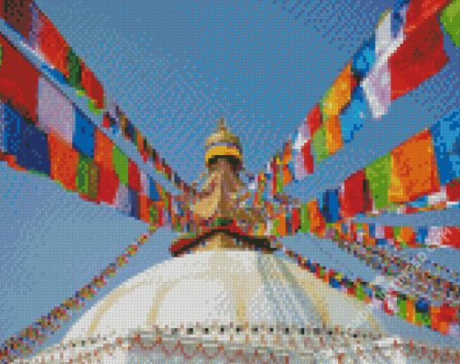 Boudha Stupa Diamond Paintings