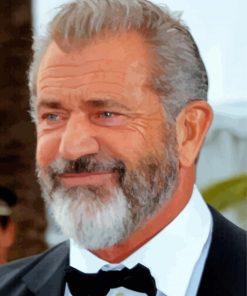 Classy Mel Gibson Diamond Paintings