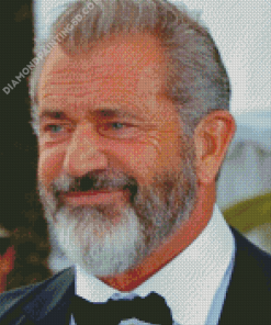 Classy Mel Gibson Diamond Paintings