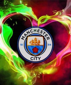 Cool Man City Badge Diamond Paintings