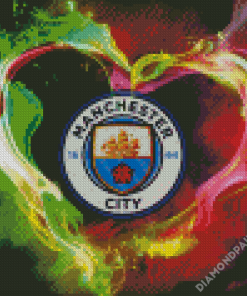 Cool Man City Badge Diamond Paintings