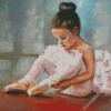 Cute Little Ballerina Diamond Paintings