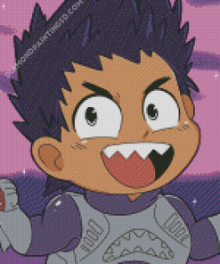 Cute Shark Boy Diamond Paintings