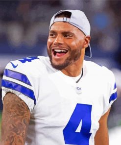 Dak Prescott Sport Diamond Paintings