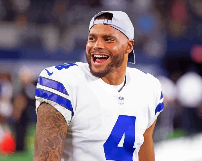 Dak Prescott Sport Diamond Paintings