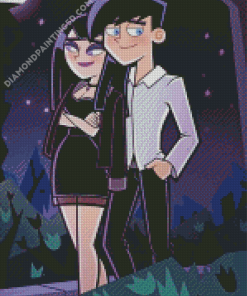 Danny Phantom And Samantha Diamond Paintings