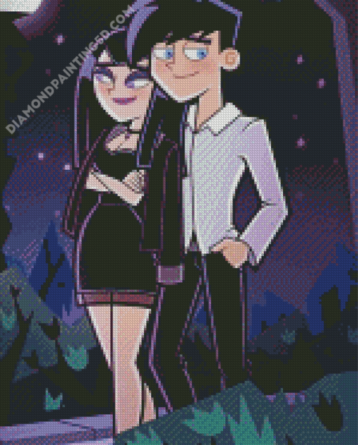 Danny Phantom And Samantha Diamond Paintings