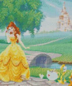 Disney Princess Belle Diamond Paintings