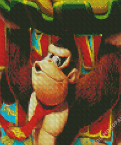 Donkey Kong Diamond Paintings