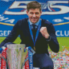 Football Manager Steven Gerrard Diamond Paintings