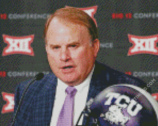 Gary Patterson Coach Diamond Paintings