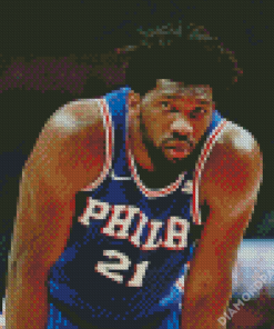 Joel Embiid Basketball Player Diamond Paintings