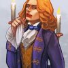 Lestat De Lioncourt And Candles Art Diamond Paintings