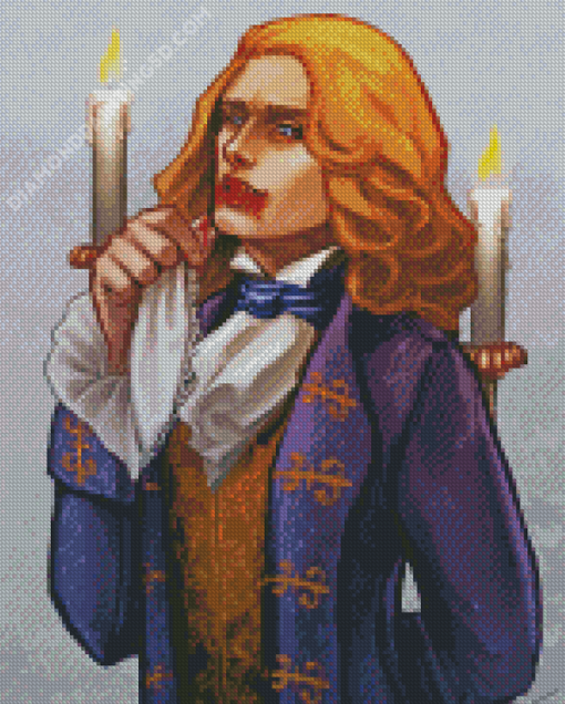 Lestat De Lioncourt And Candles Art Diamond Paintings