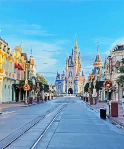 Main Street USA Diamond Paintings