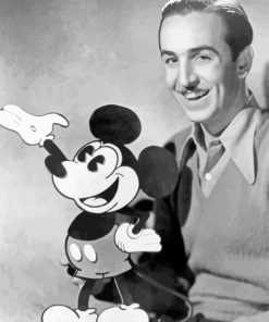 Monochrome Walt Disney Diamond Paintings