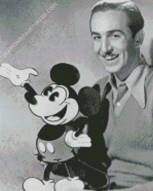 Monochrome Walt Disney Diamond Paintings