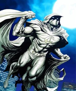 Moon Knight Hero Diamond Paintings