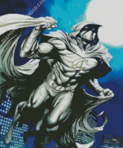 Moon Knight Hero Diamond Paintings