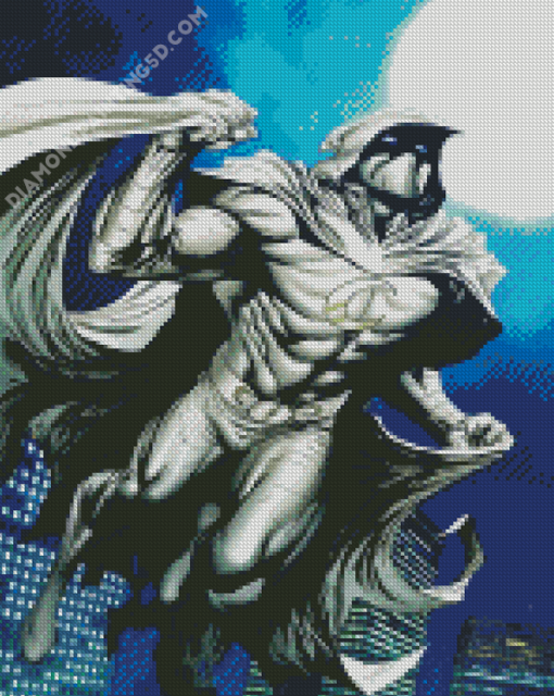 Moon Knight Hero Diamond Paintings