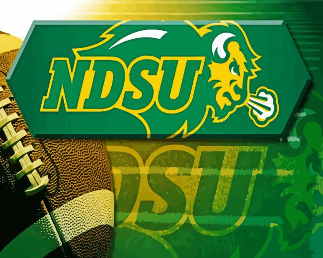 NDSU Football Diamond Paintings