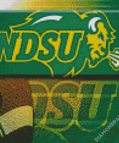 NDSU Football Diamond Paintings