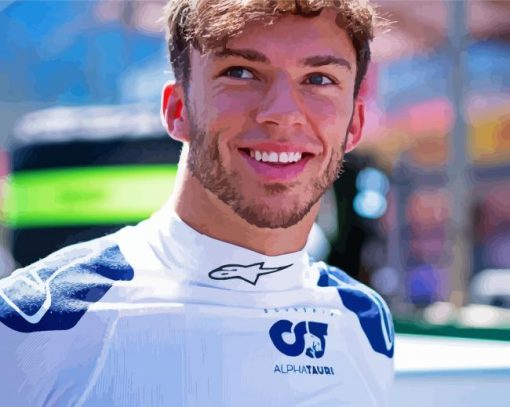 Pierre Gasly Diamond Paintings