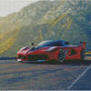 Red Exotic Cars Diamond Paintings