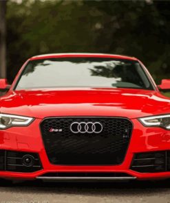 Red Audi Diamond Paintings